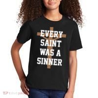 Every Saint Was A Sinner Kids T-Shirt thumb 2