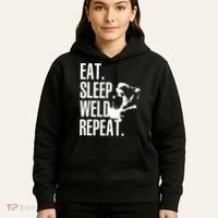 Eat Sleep Weld Repeat Welder Hoodie thumb 5