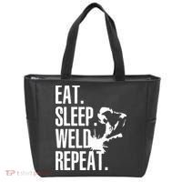 Eat Sleep Weld Repeat Welder Tote Bag thumb 0