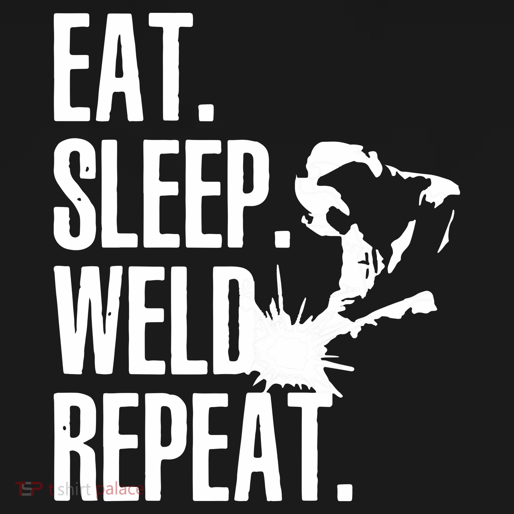 Eat Sleep Weld Repeat Welder Tote Bag