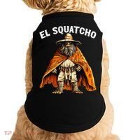 El Squatcho Western Mexican Bigfoot Sasquatch Lover Doggie Tank thumb 0