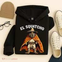 El Squatcho Western Mexican Bigfoot Sasquatch Lover Hoodie thumb 4