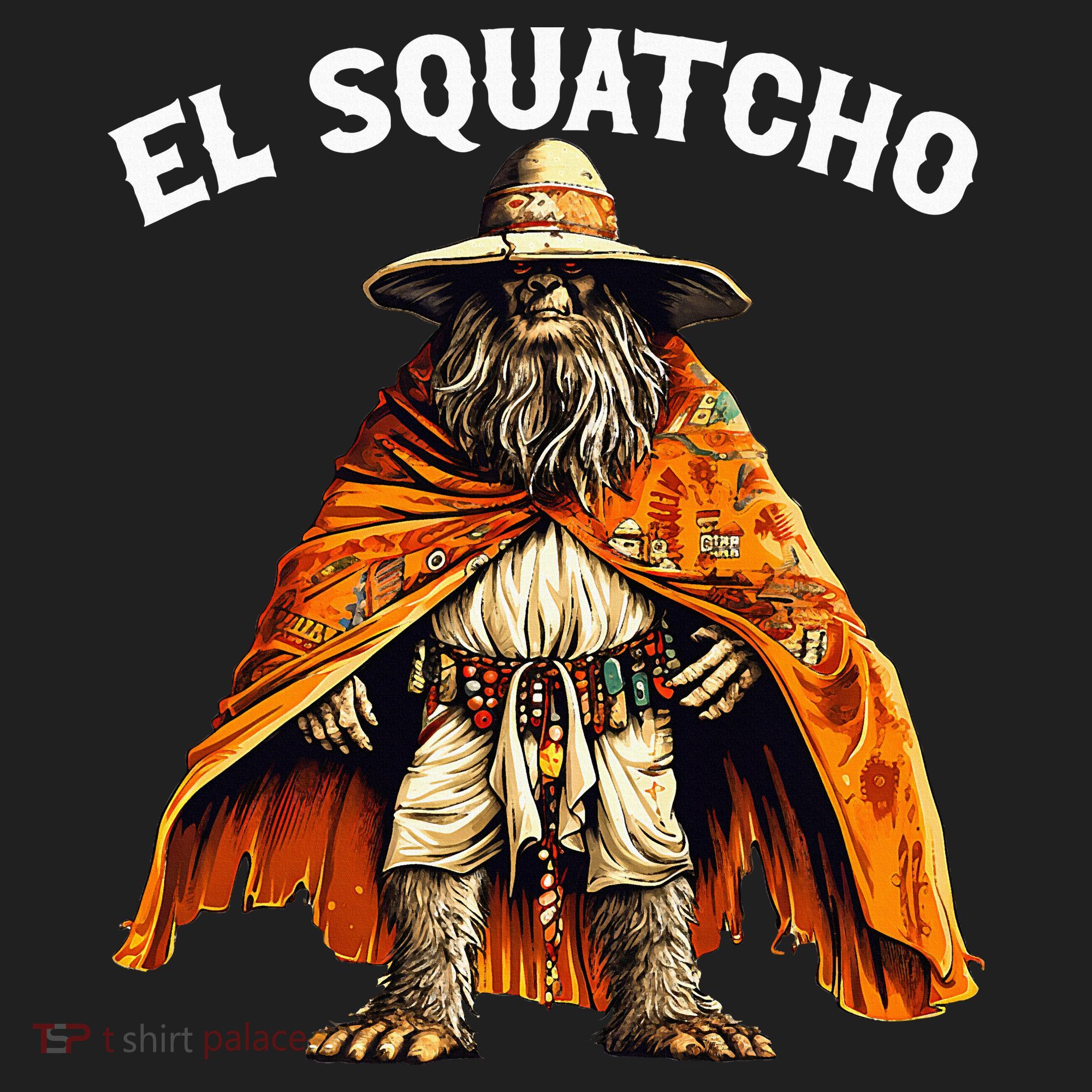 El Squatcho Western Mexican Bigfoot Sasquatch Lover Beanie