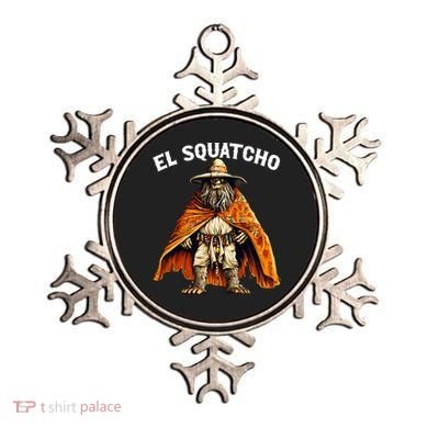 El Squatcho Western Mexican Bigfoot Sasquatch Lover Ornament