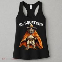 El Squatcho Western Mexican Bigfoot Sasquatch Lover Women's Tank Top thumb 3