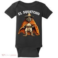 El Squatcho Western Mexican Bigfoot Sasquatch Lover Baby Bodysuit thumb 0