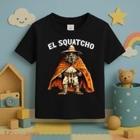 El Squatcho Western Mexican Bigfoot Sasquatch Lover Toddler T-Shirt thumb 3