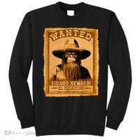El Squatcho Wanted Poster – Western Bigfoot Funny Sasquatch Sweatshirt thumb 0