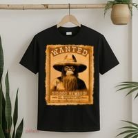 El Squatcho Wanted Poster – Western Bigfoot Funny Sasquatch T-Shirt thumb 2