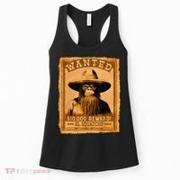 El Squatcho Wanted Poster – Western Bigfoot Funny Sasquatch Women's Tank Top thumb 0