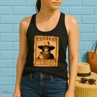 El Squatcho Wanted Poster – Western Bigfoot Funny Sasquatch Women's Tank Top thumb 2
