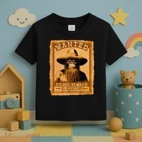 El Squatcho Wanted Poster – Western Bigfoot Funny Sasquatch Toddler T-Shirt thumb 3