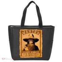 El Squatcho Wanted Poster – Western Bigfoot Funny Sasquatch Tote Bag thumb 0