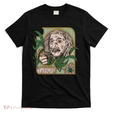 Einstein Smoking Weed T-Shirt
