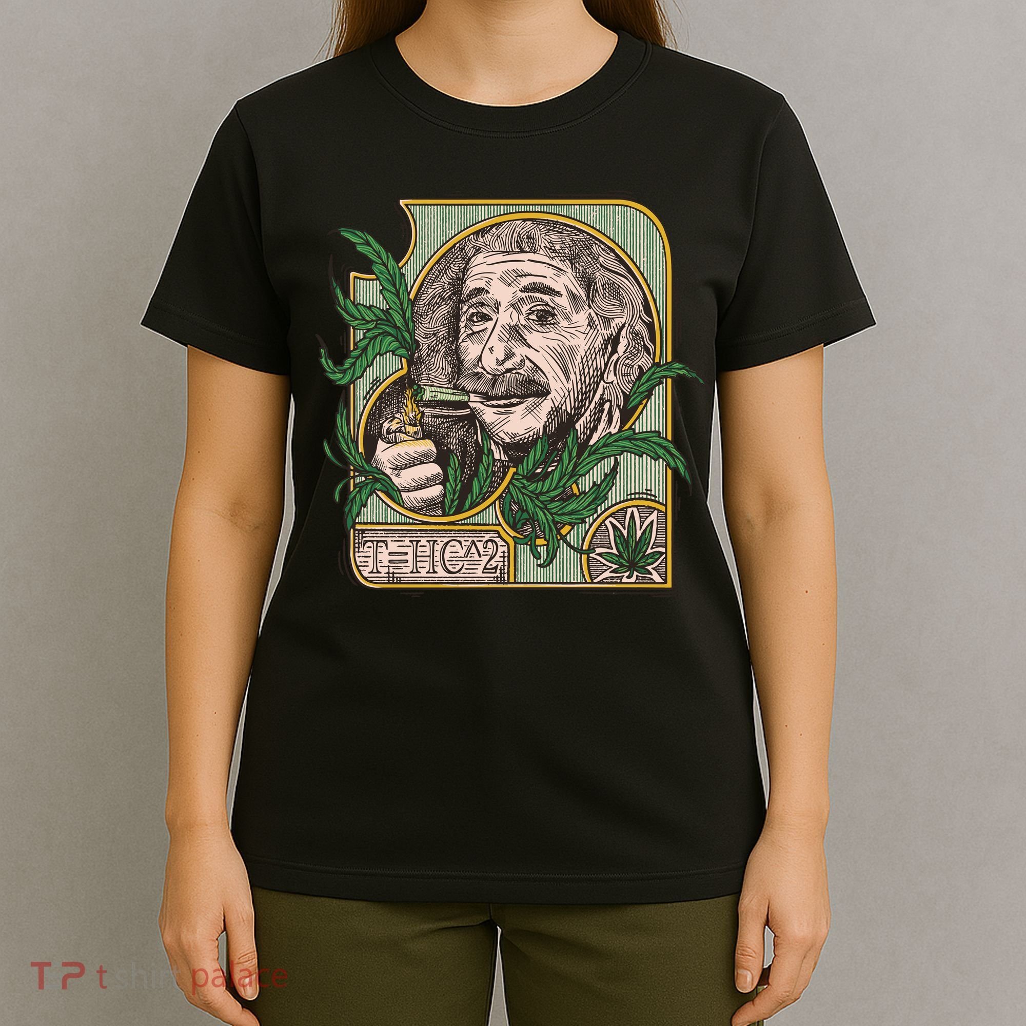 Einstein Smoking Weed T-Shirt