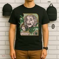 Einstein Smoking Weed T-Shirt thumb 6
