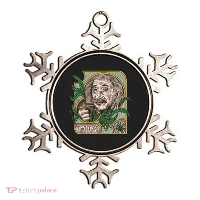 Einstein Smoking Weed Ornament
