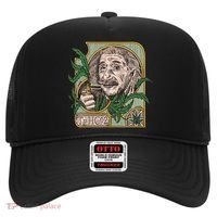 Einstein Smoking Weed Hat thumb 0