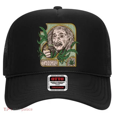Einstein Smoking Weed Hat