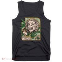 Einstein Smoking Weed Tank Top thumb 0