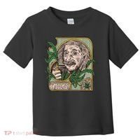 Einstein Smoking Weed Toddler T-Shirt thumb 0