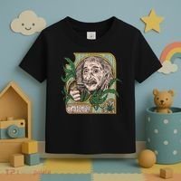 Einstein Smoking Weed Toddler T-Shirt thumb 3