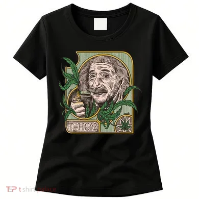 Einstein Smoking Weed Women's T-Shirt