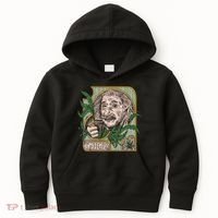 Einstein Smoking Weed Kids Hoodie thumb 0