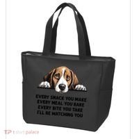 Every Snack You Make Every Meal You Bake Funny Beagle Tote Bag thumb 3