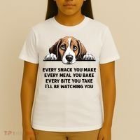 Every Snack You Make Every Meal You Bake Funny Beagle T-Shirt thumb 4