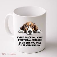 Every Snack You Make Every Meal You Bake Funny Beagle Coffee Mug thumb 0