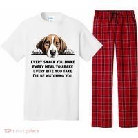 Every Snack You Make Every Meal You Bake Funny Beagle Pajama Set thumb 0