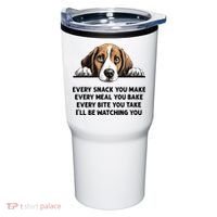 Every Snack You Make Every Meal You Bake Funny Beagle Tumbler thumb 0