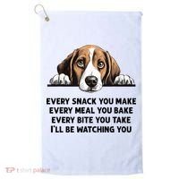 Every Snack You Make Every Meal You Bake Funny Beagle Golf Towel thumb 0