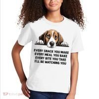 Every Snack You Make Every Meal You Bake Funny Beagle Kids T-Shirt thumb 2