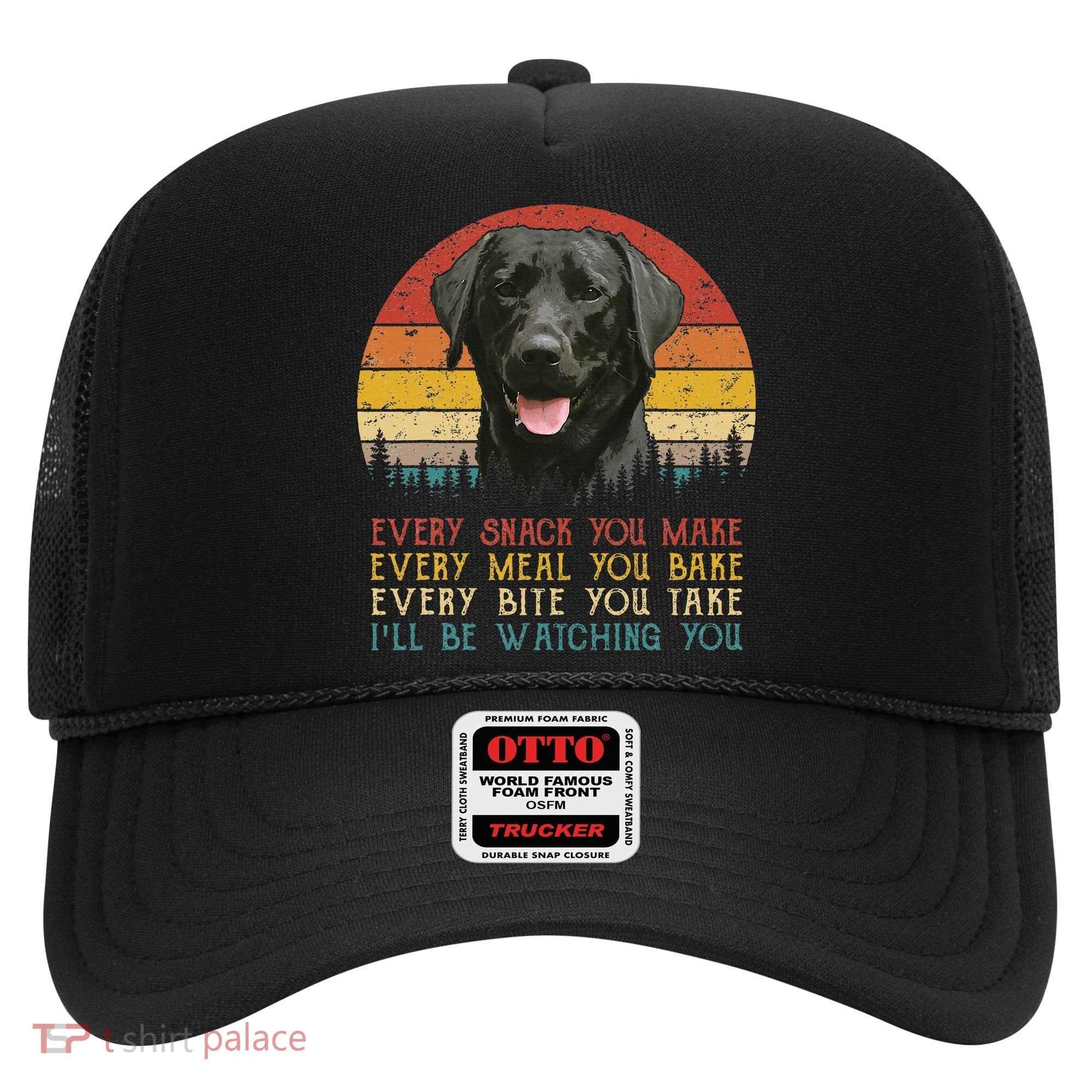 Every Snack You Make Dog Black Labrador Retriever Hat