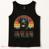 Every Snack You Make Dog Black Labrador Retriever Tank Top thumb 2