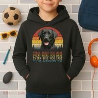 Every Snack You Make Dog Black Labrador Retriever Kids Hoodie thumb 2