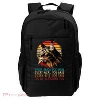 Every Snack You Make Ill Be Watching Funny Maine Coon Meow Backpack thumb 0