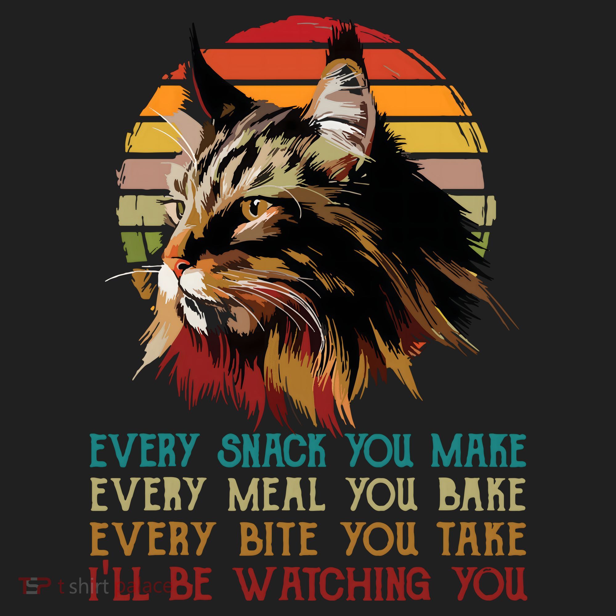 Every Snack You Make Ill Be Watching Funny Maine Coon Meow Beanie