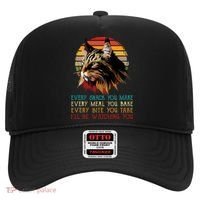 Every Snack You Make Ill Be Watching Funny Maine Coon Meow Hat thumb 0
