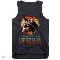 Every Snack You Make Ill Be Watching Funny Maine Coon Meow Tank Top thumb 0