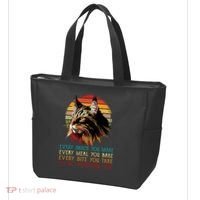Every Snack You Make Ill Be Watching Funny Maine Coon Meow Tote Bag thumb 3