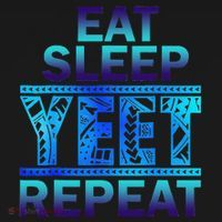 Eat Sleep Yeet Repeat Vintage Gift T-Shirt thumb 7