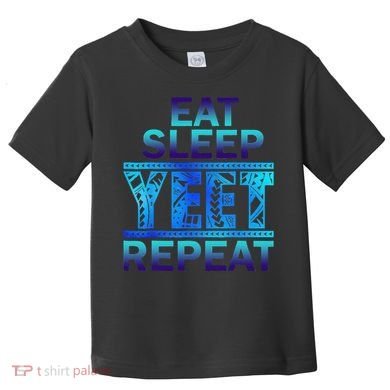 Eat Sleep Yeet Repeat Vintage Gift Toddler T-Shirt