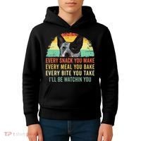 Every Snack You Make Blue Heeler Australian Cattle Dog Owner Kids Hoodie thumb 4