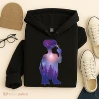 ET Alien Galaxy Forest Hoodie thumb 4