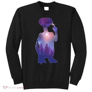 ET Alien Galaxy Forest Sweatshirt