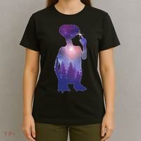 ET Alien Galaxy Forest T-Shirt thumb 4