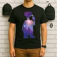 ET Alien Galaxy Forest T-Shirt thumb 6